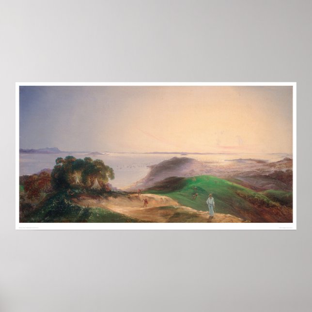 Póster View of San Francisco Bay (0576A) (Frente)