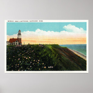 Póster View of Sankaty Head Lighthouse