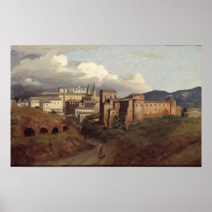 Póster View of St. John Lateran, Rome, 1822