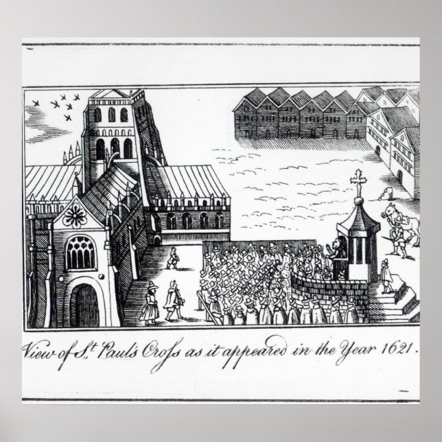 Póster View of St. Paul's Cross (Frente)