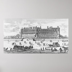 Póster View of the Chateau de Saint-Germain-en-Laye