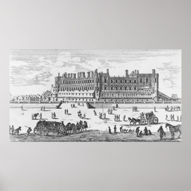 Póster View of the Chateau de Saint-Germain-en-Laye (Frente)