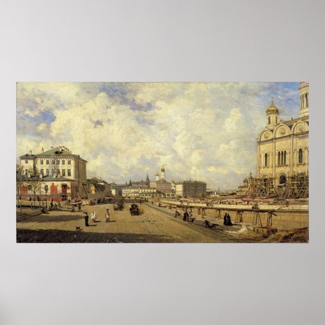 Póster View of the Christ Saviour Cathedral (Frente)