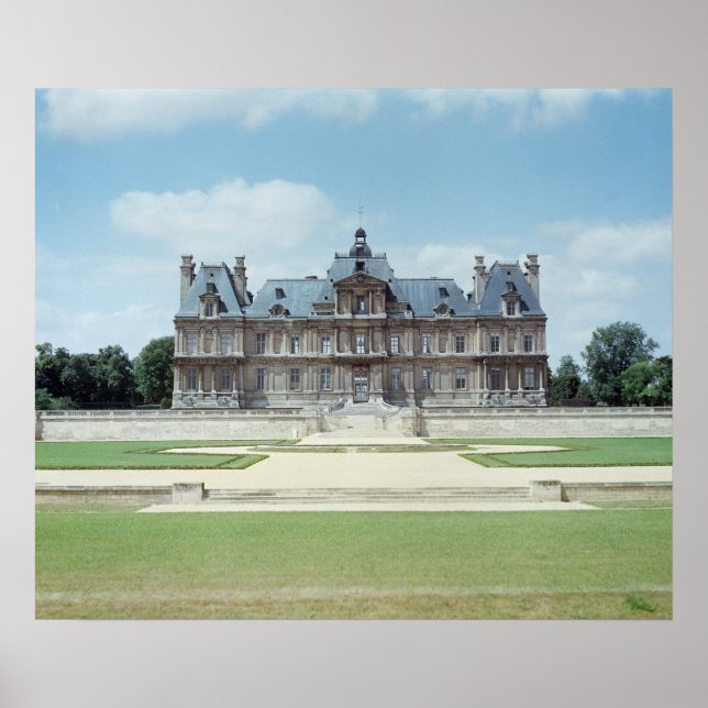 Póster View of the East facade of Chateau de Maisons (Frente)