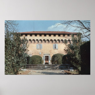 Póster View of the facade, designed for Cosimo