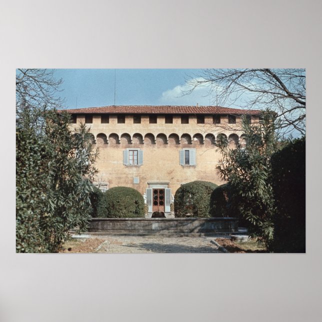 Póster View of the facade, designed for Cosimo (Frente)
