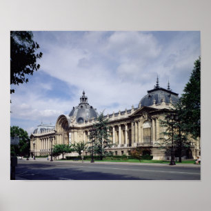 Póster View of the facade of the Petit-Palais