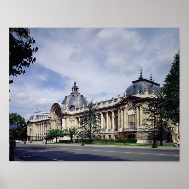 Póster View of the facade of the Petit-Palais (Frente)