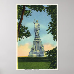 Póster View of the Forefathers Monument # 2