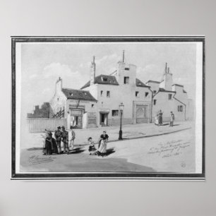 Póster View of the Maternite Port-Royal, August 1886