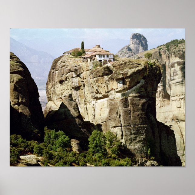 Póster View of the Monastery of the Holy Trinity (Frente)