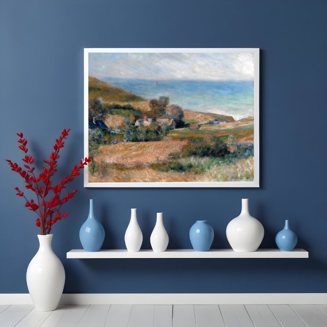 Póster View of the Seacoast near Wargemont in Normandy (Subido por el creador)