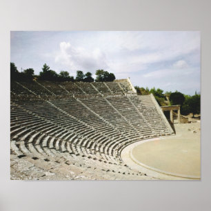 Póster View of the theatre, c.360 BC