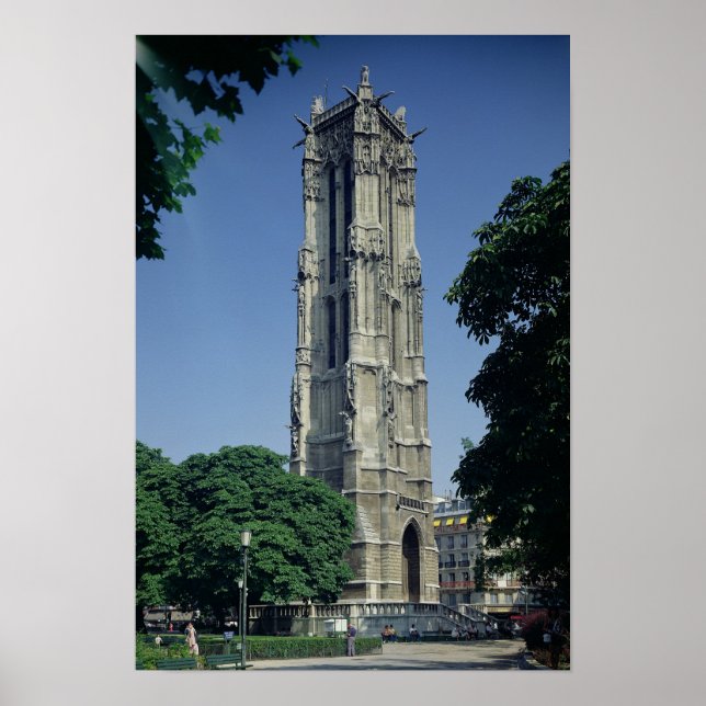 Póster View of the Tour Saint-Jacques, 1508-22 (Frente)