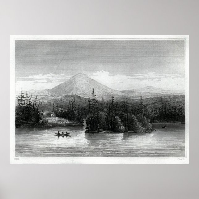 Póster View on Raquette Lake (Frente)