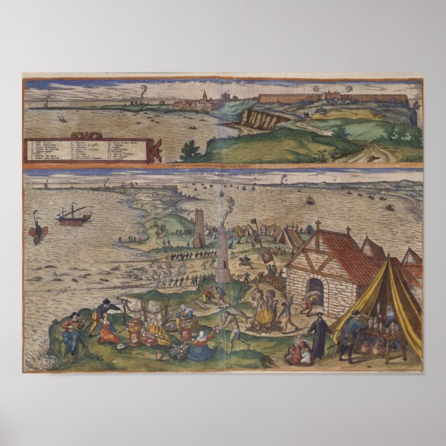 Póster Views of Cadiz (Frente)