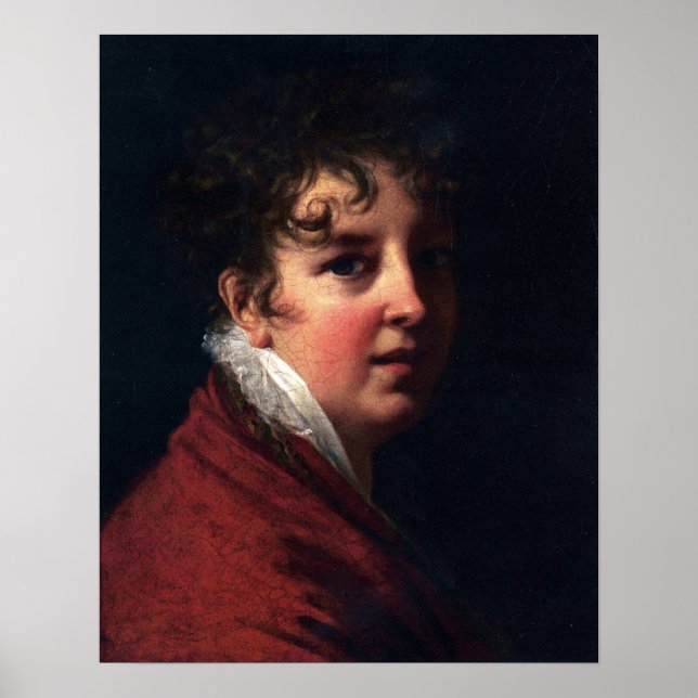 Póster Vigée Le Brun - autorretrato (Frente)