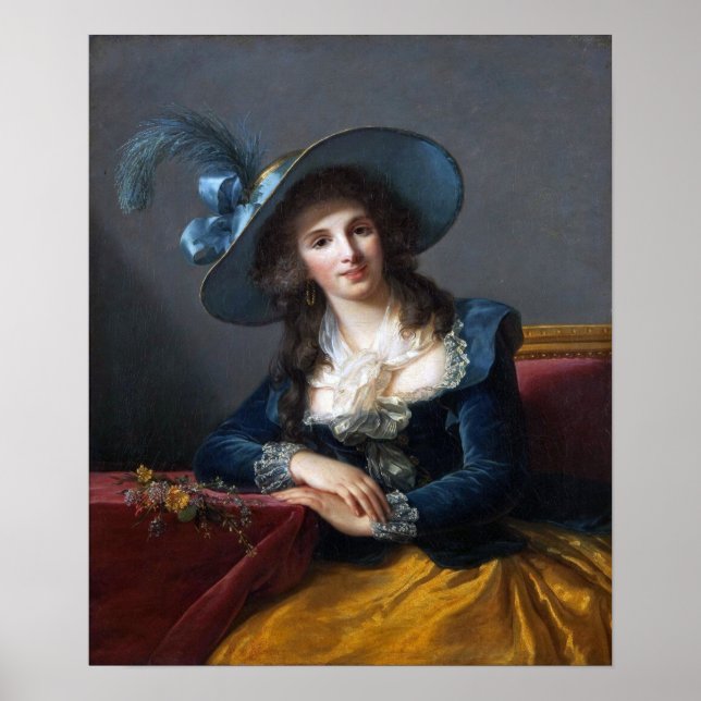 Póster Vigée Le Brun - Condesa Louis Philippe (Frente)