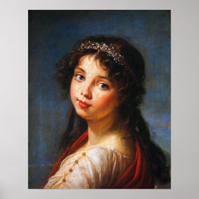 Póster Vigée Le Brun - Julie (Frente)