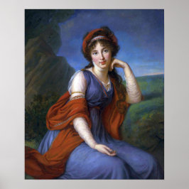 Póster Vigée Le Brun - Maria Grigorievna Viazemsky