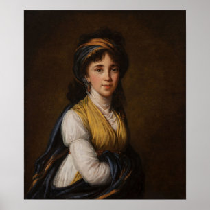 Póster Vigée Le Brun - Princesa Belozersky 1798