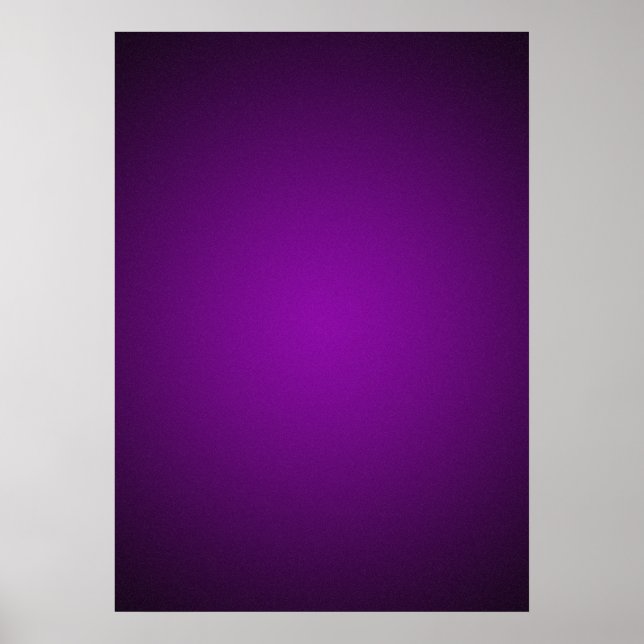 Póster Vigneta granulada morada-negra de moda (Frente)