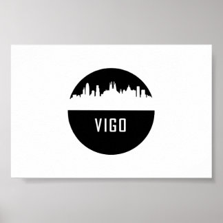 Póster Vigo | ciudades de España