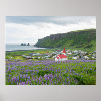 Póster VIK, POSTER de ISLANDIA