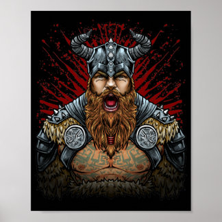 Póster Viking Battle Cry Poster