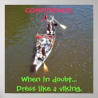 Póster Viking Confidence