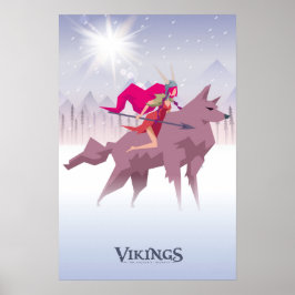 Póster Viking fijar - Valkiria