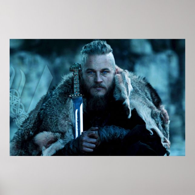 Póster Viking Ragnar Lothbrok (Frente)