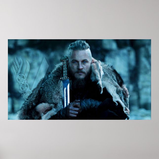 Póster Viking Ragnar Lothbrok (Frente)