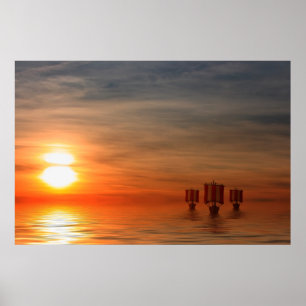 Póster Viking Ships