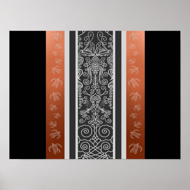 Póster Viking Tattoo (Frente)