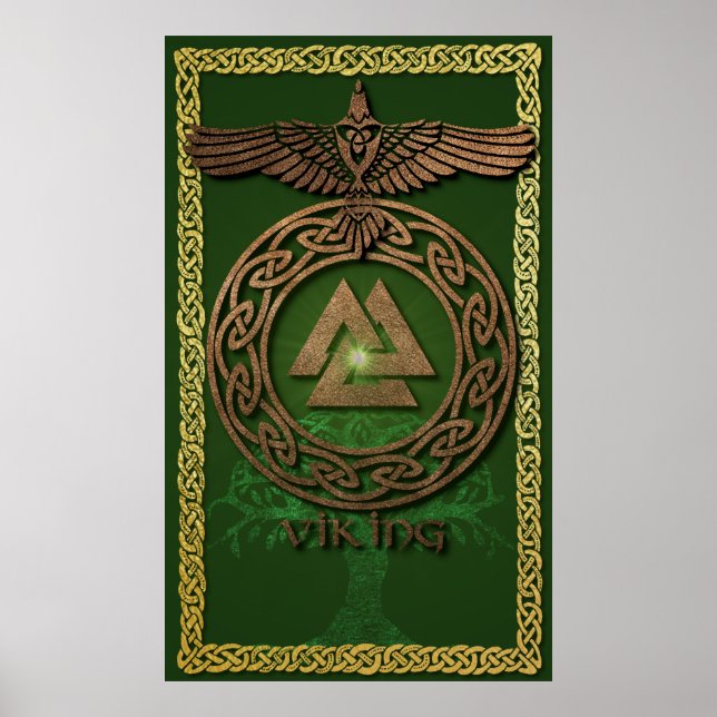 Póster Viking Warrior (Frente)