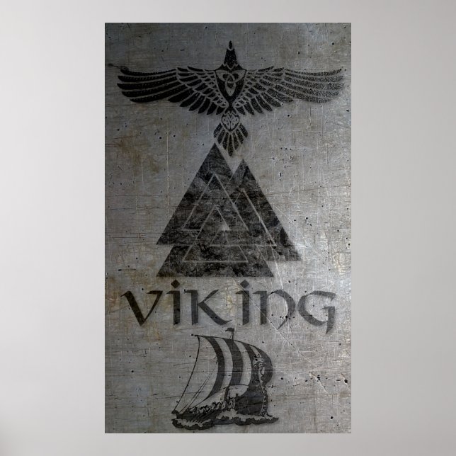 Póster Viking Warrior (Frente)