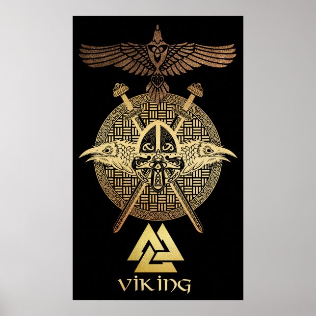 Póster Viking Warrior (Frente)