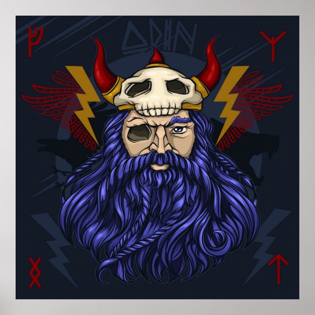 Póster Viking Warrior (Frente)