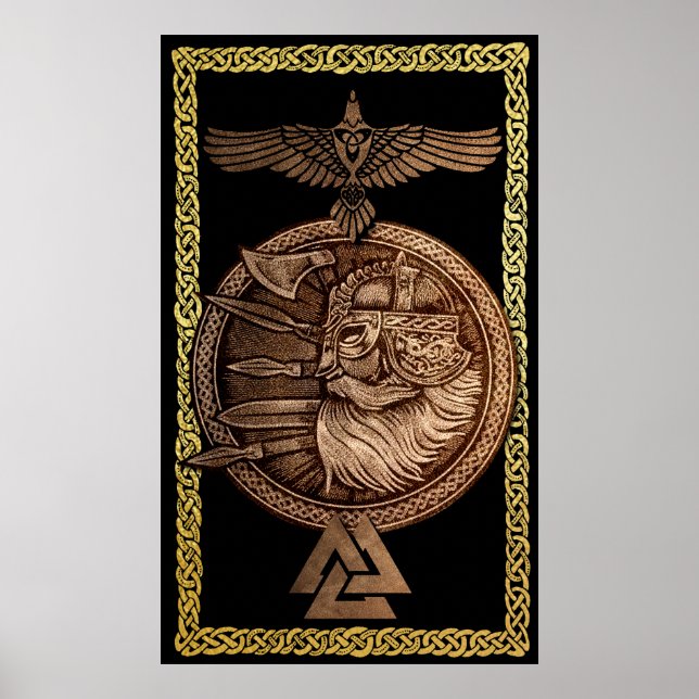 Póster Viking Warrior (Frente)