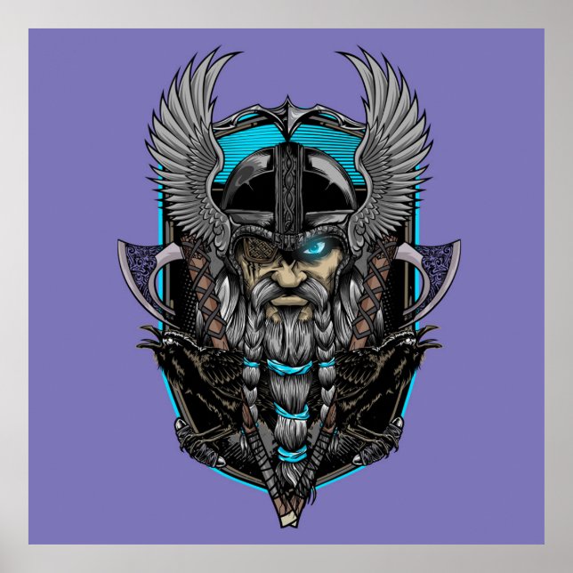 Póster Viking Warrior Poster (Frente)