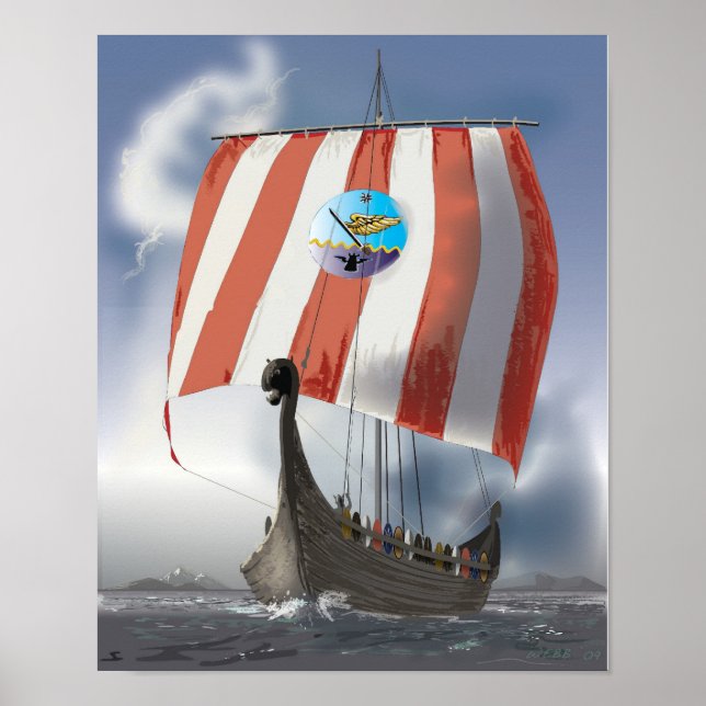 Póster VikingShip (Frente)
