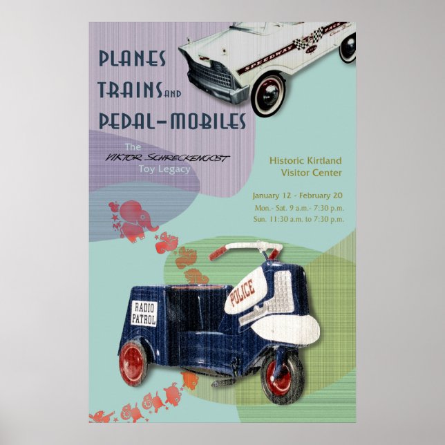 Póster Viktor Schreckengost Toy Show Poster (Frente)