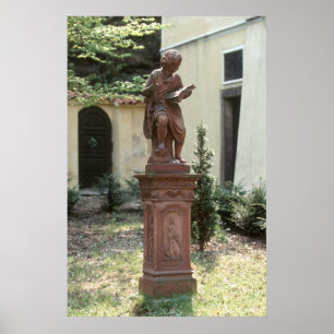 Póster Villa Bertramka-Mozart-Praga