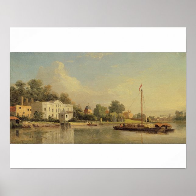 Póster Villa de Alexander Pope (1688-1744), Twickenham, c (Frente)