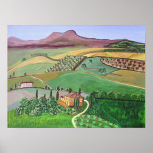 Póster Villa en el pueblo