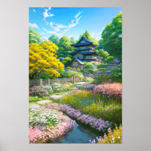 Póster Villa en pleno Bloom