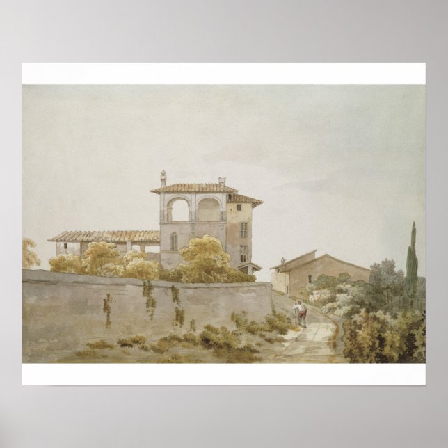 Póster Villa italiana (Frente)