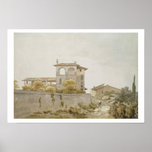 Póster Villa italiana