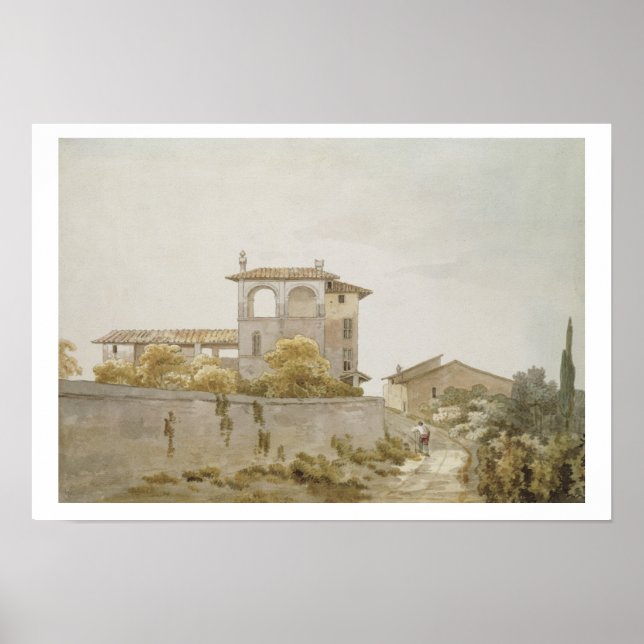 Póster Villa italiana (Frente)